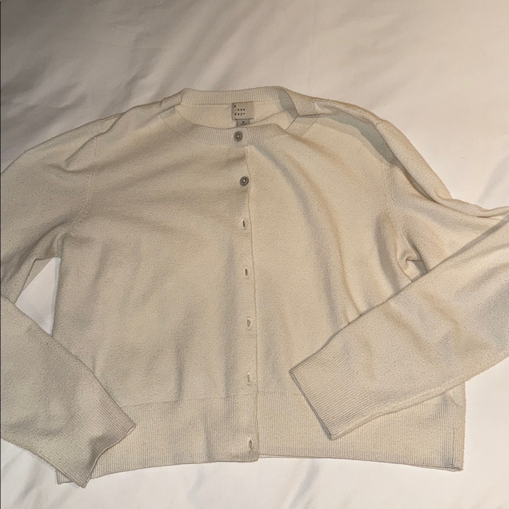 Target A New Day Cream Cozy Knit Cardigan